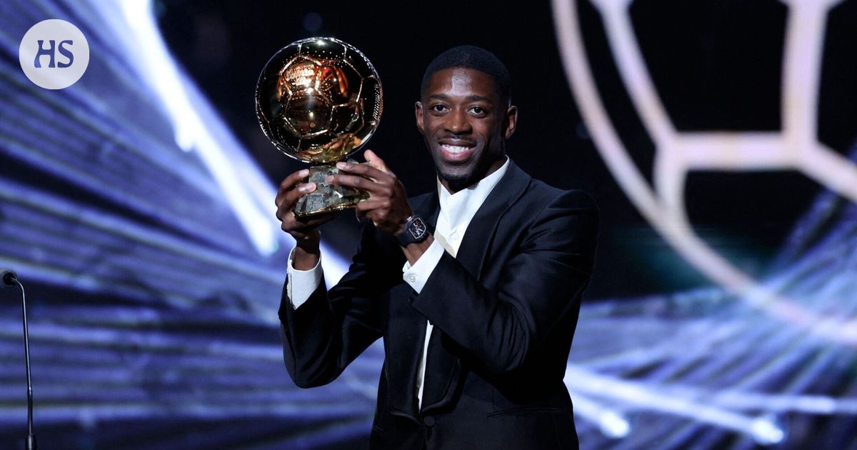 Jalkapallo: Ousmane Dembélé ja Aitana Bonmatí valittiin maailman parhaiksi