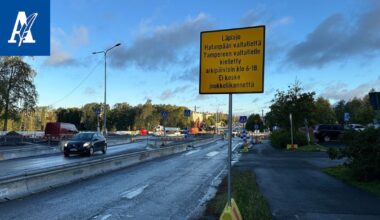 Hatanpään valtatien läpiajokiellon rikkomisesta voi saada sakot
