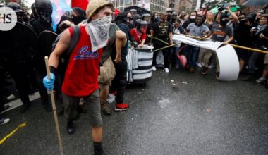 Trump määritteli Antifa-liikkeen "terroristijärjestöksi" | HS.fi