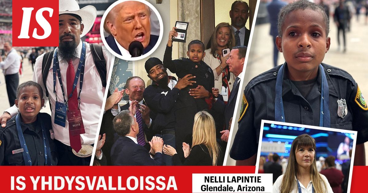 Trump nimitti 13-vuotiaan salaisen palvelun agentiksi – nyt poika kertoo IS:lle, kuinka elämä muuttui
