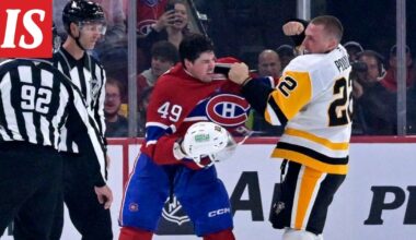 NHL: Raju tappelu Montrealin ottelussa