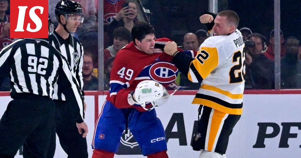 NHL: Raju tappelu Montrealin ottelussa