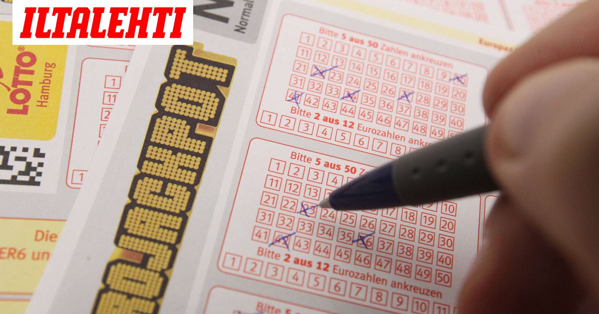 Joku voitti Eurojackpotissa 120 miljoonaa euroa