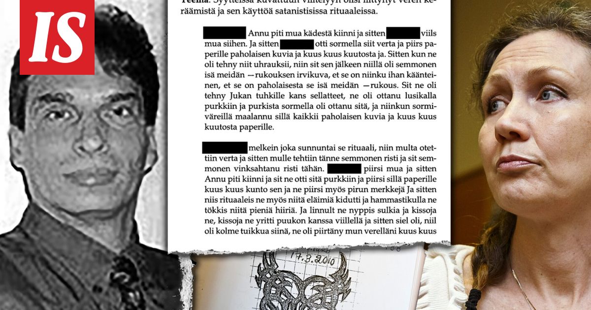 Anneli Auerin lasten väitetyt kertomukset saatananpalvonnasta julki