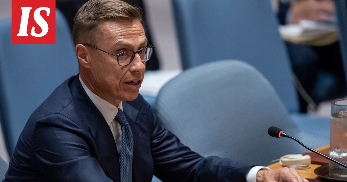 Stubbilta suorat sanat Venäjälle YK:n turvallisuusneuvostossa