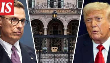 Suomen presidenttipari osallistui salamyhkäiselle vastaanotolle Trumpien kanssa