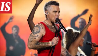 Robbie Williams julkaisi synttärivideon Helsingin-keikalta