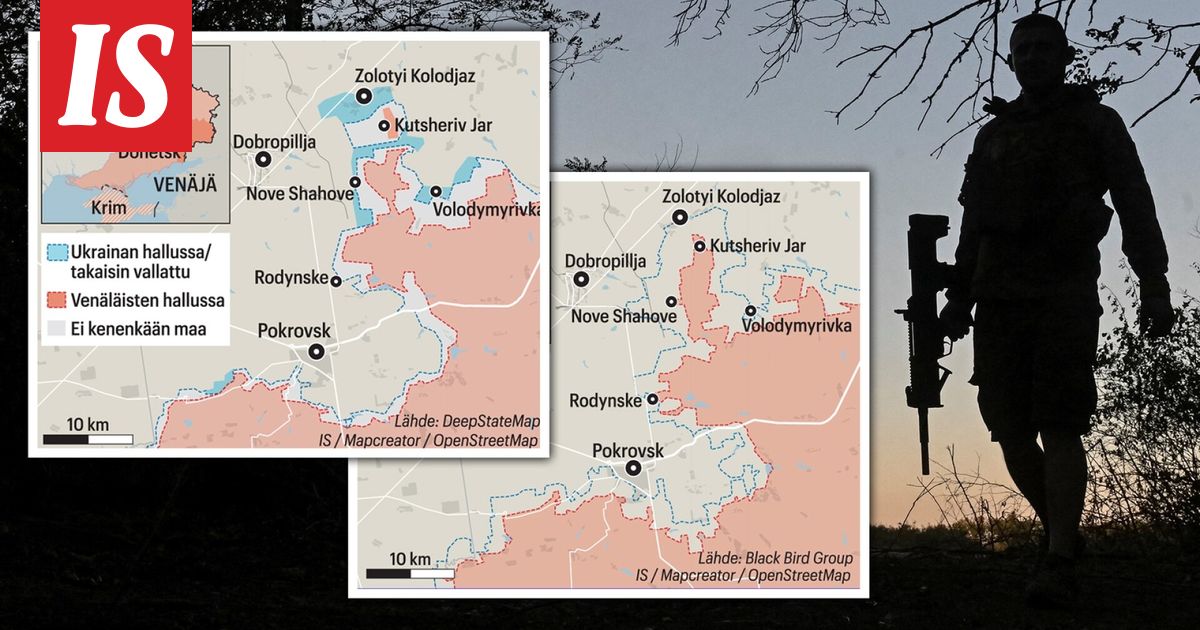 Ukrainan etulinjassa hämmentävä tilanne - Ilta-Sanomat