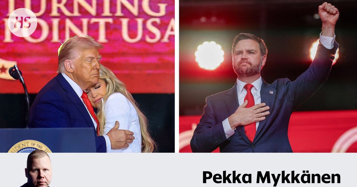 Voisiko J. D. Vance ja Erika Kirk -parivaljakko rynniä Valkoiseen taloon 2028?