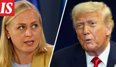 MTV: Näin Elina Valtonen kommentoi Trumpin uusia puheita