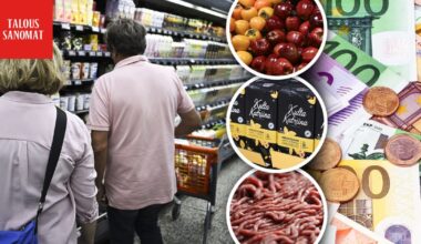 Näin paljon ruoka kallistuu ensi vuonna