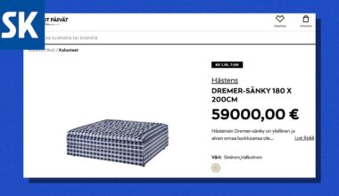 Hulluilla päivillä myydään 59 000 euron sänkyä – ”Ei ole hintavirhe”