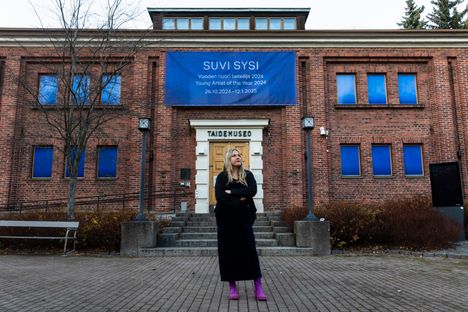 Viime vuonna Vuoden nuori taiteilija oli Suvi Sysi.