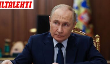 Putinille harmia
