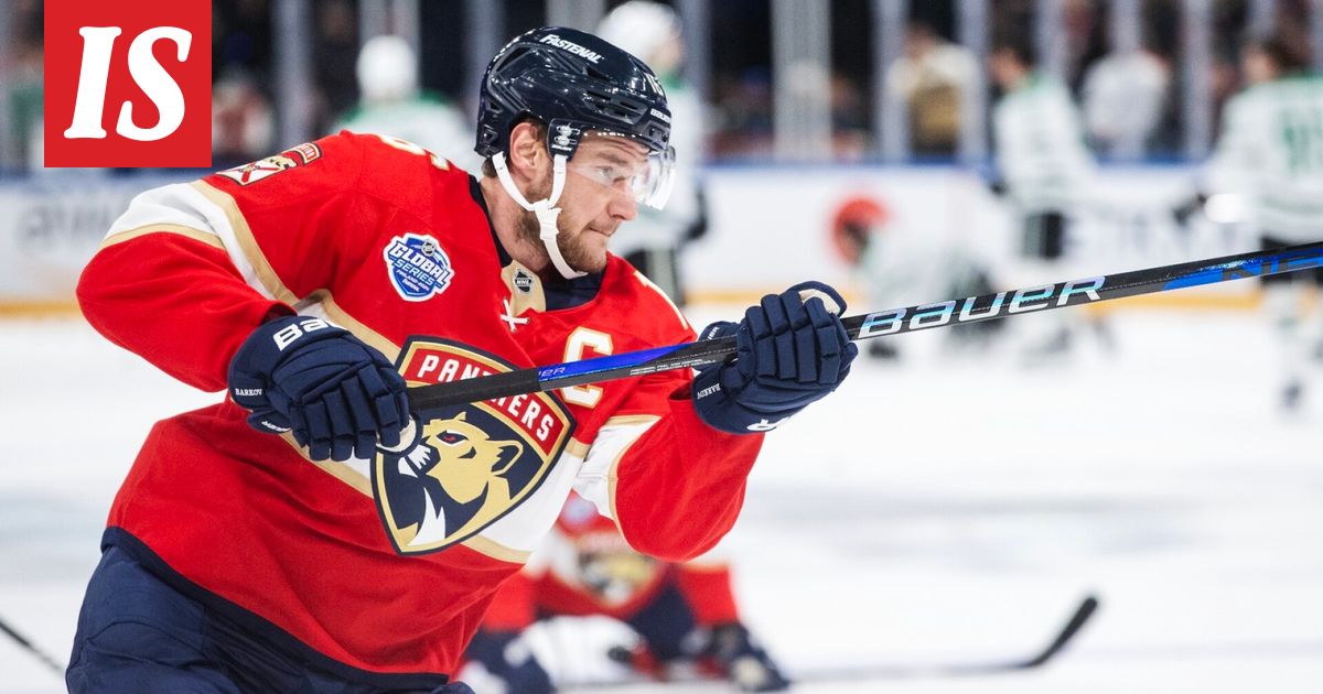 NHL: Aleksander Barkov loukkaantui - Ilta-Sanomat