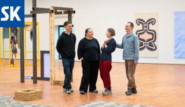 Porin taidemuseossa avautuu yhteisnäyttely, jonka loivat Essi Kausalainen ,Olli Keränen, Mikko Kuorinki ja Maija Luutonen