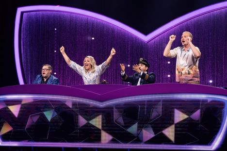 Jenni Poikelus tuuletti onnistumistaan.