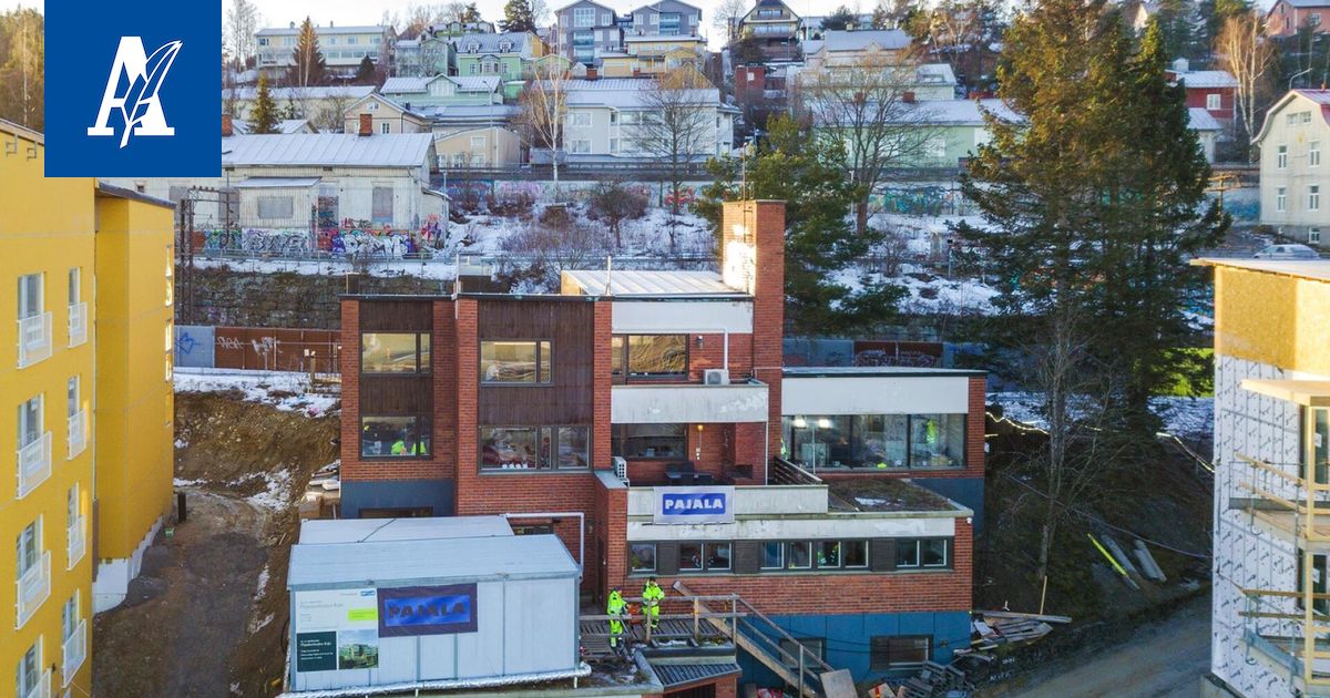 Tampereen Santalahdessa myydään erikoista kerrostaloa alle 700 000 eurolla