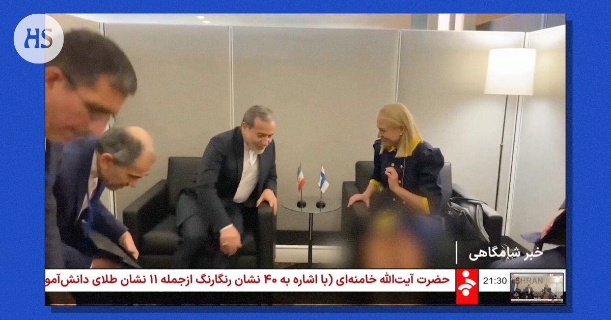 Ulkoministeri Elina Valtosen sääret sumennettiin Iranin televisiossa