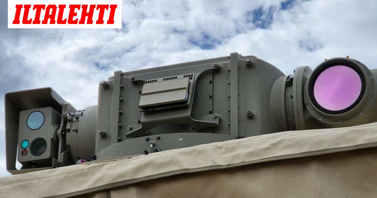 Uusi 100 kW:n laserase torjuu lennokkeja hurjalla nopeudella