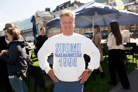 Jukka Laaksonen on pitänyt vaivansa aisoissa elintavoilla ja verenpainelääkityksellä.
