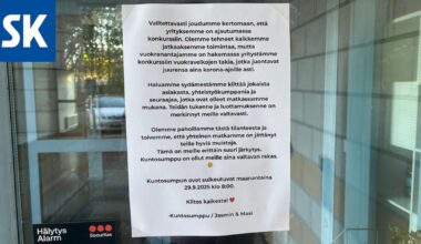 Perinteikäs kuntosali ilmoitti menevänsä konkurssiin – syynä vuokravelat