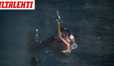 Kilpailija joutuu veden varaan – Ei osaa uida