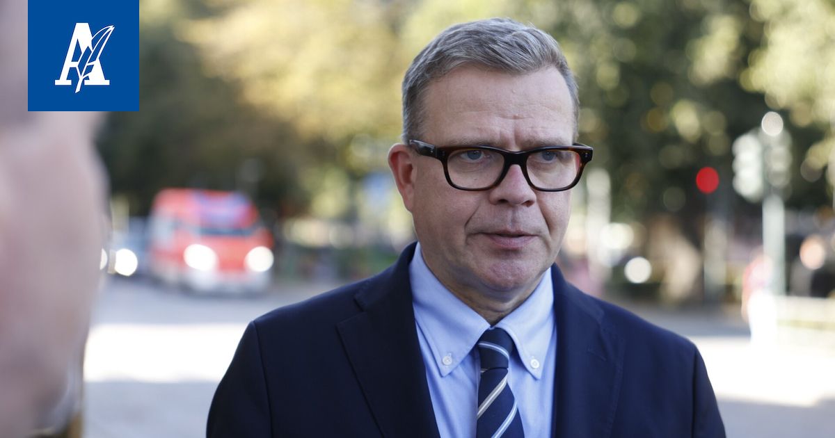 Pääministeri Petteri Orpo perui yleisö­tilaisuuden Tampereella