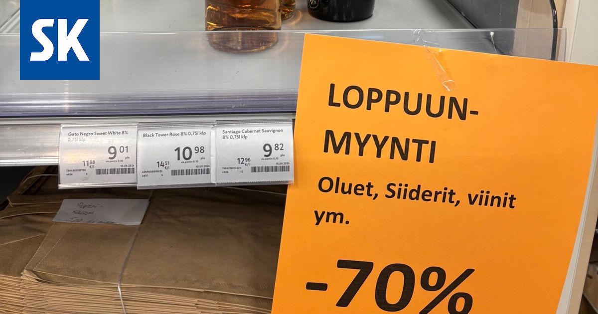 Porilainen liikenneasema myi maanantaina viinipulloa alle kolmen euron hinnalla
