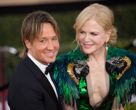 Urban ja Kidman Screen Actors Guild Awards -gaalassa tammikuussa 2017.