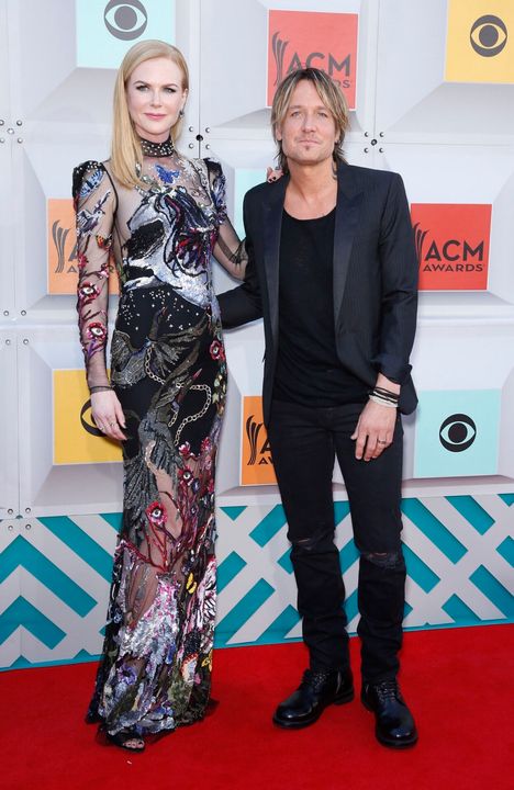 Ex-pariskunta Country Music Awards -gaalassa huhtikuussa 2016.