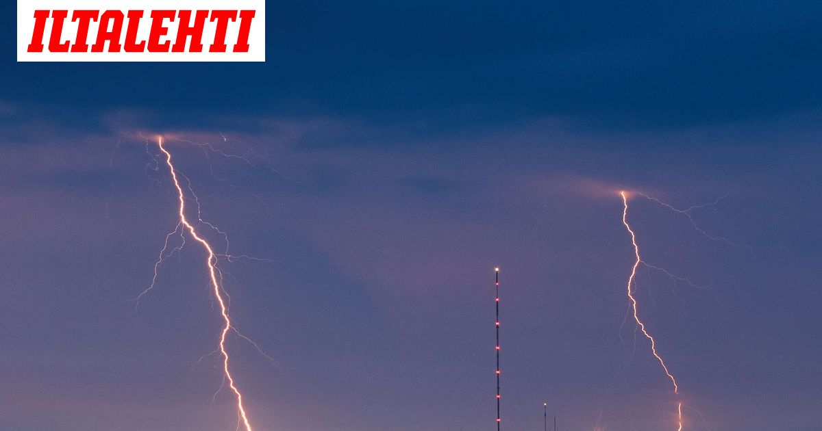 Sää on ollut paikoin pelottava