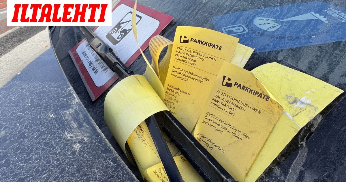 Näitä automerkkejä Parkkipate sakottaa useimmin