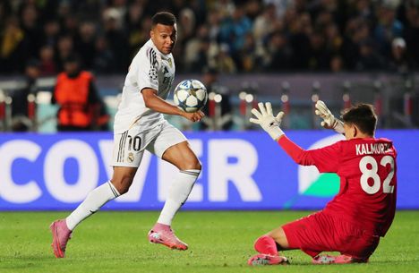 Kairat Almaty kohtasi Mestarien liigassa Real Madridin.