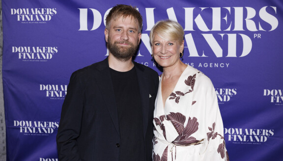 Joel Harkimo ja äitinsä Leena Harkimo edustivat yhdessä Domakers Finlandin 25-vuotisjuhlissa.