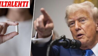 ”Älkää ottako sitä” – Trumpilta yllätysvaroitus suomalaisten suosikkilääkkeestä