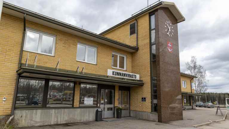 Virolahden kunnanvirasto.