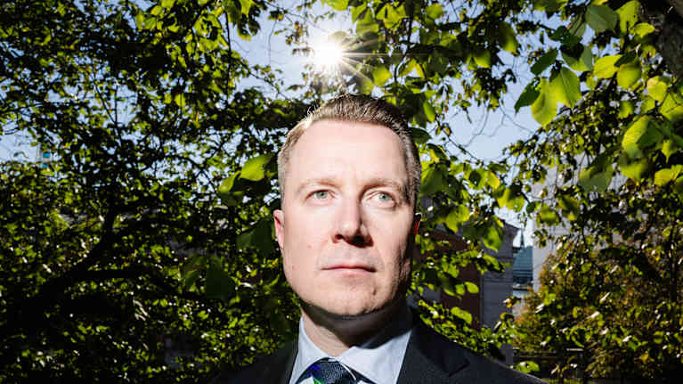Suojelupoliisin vastatiedustelun päällikkö Teemu Liikkanen.