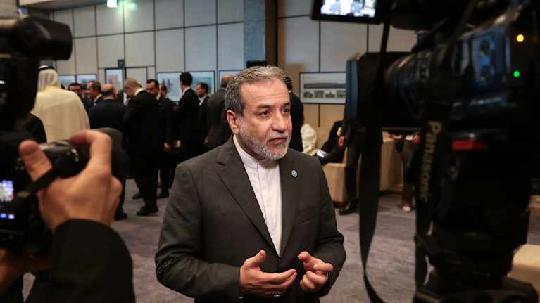 Iranin ulkoministeri Abbas Araghchi.