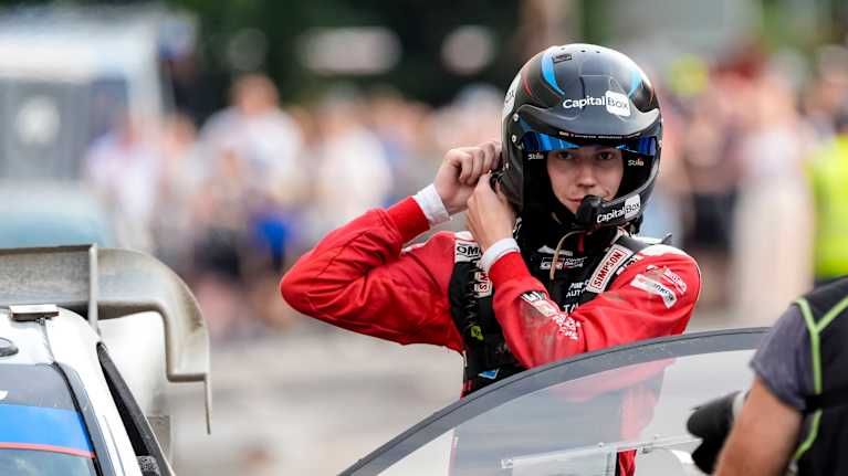 Sami Pajari Jyväskylän MM-rallissa2025.