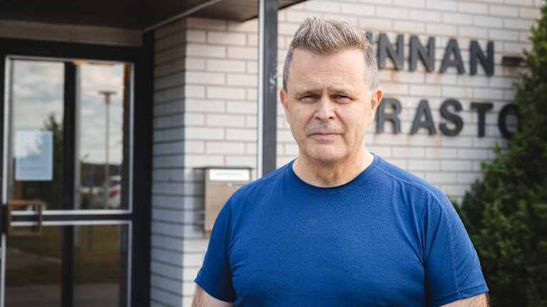 Kivijärven kunnanjohtaja Pekka Helppikangas.