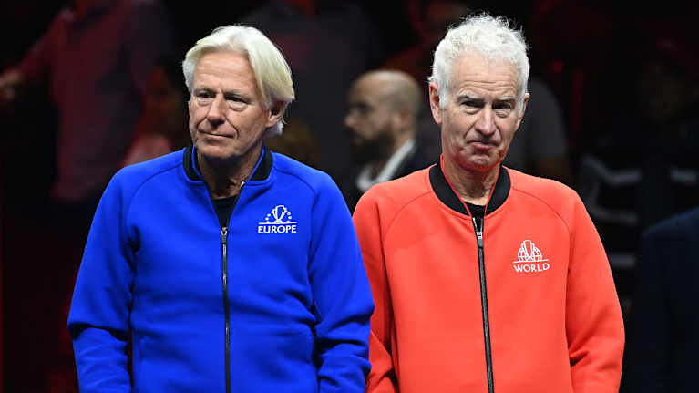 Björn Borg ja John McEnroe 