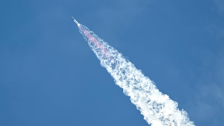 Space X:n Starship-raketti.