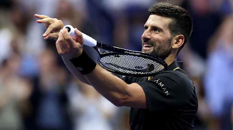 Novak Djokovic on edelleen loistavassa iskussa.