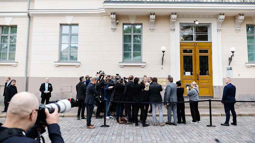 Orpo ja Purra kommentoivat neuvotteluiden etenemistä ja hallituksen pelisääntöjä medialle.