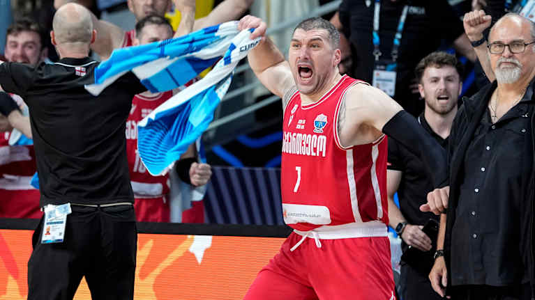 Beka Burjanadze tuuletti Georgian voittoa Ranskasta.