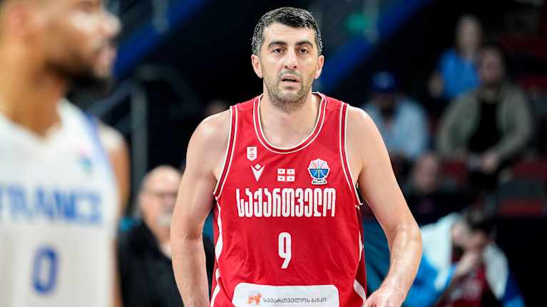 Giorgi Shermadini koripallon EM-kisoissa 2025.
