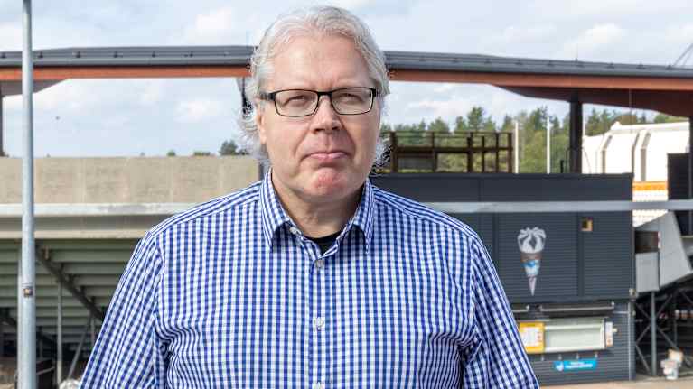 Kouvolan Pallonlyöjien toiminnanjohtaja Mika Toivola.