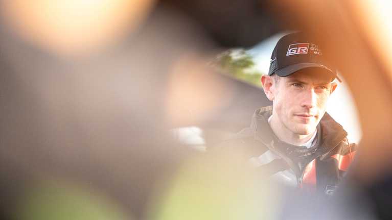 Elfyn Evans Chilen MM-rallissa.