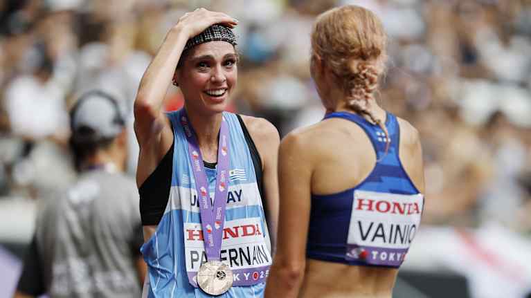 Tokion MM-maratonv Alisa Vainio.